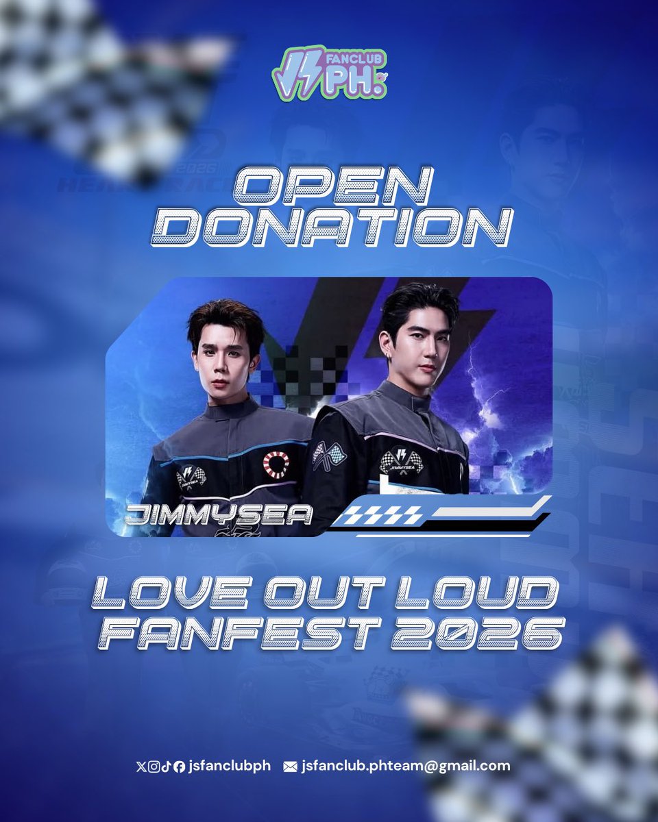 JSFanclubPH's tweet image. 🛺 LOVE ON THE MOVE: TUKTUK for JIMMYSEA 🇹🇭✨
LOVE OUT LOUD FANFEST 2026 DONATION DRIVE

JimmySea Fanclub PH invites you to be part of something special.

Let’s bring our love to the streets of Bangkok—literally. 🇹🇭

Tonight, we officially launch our TukTuk Ads Fan Project for