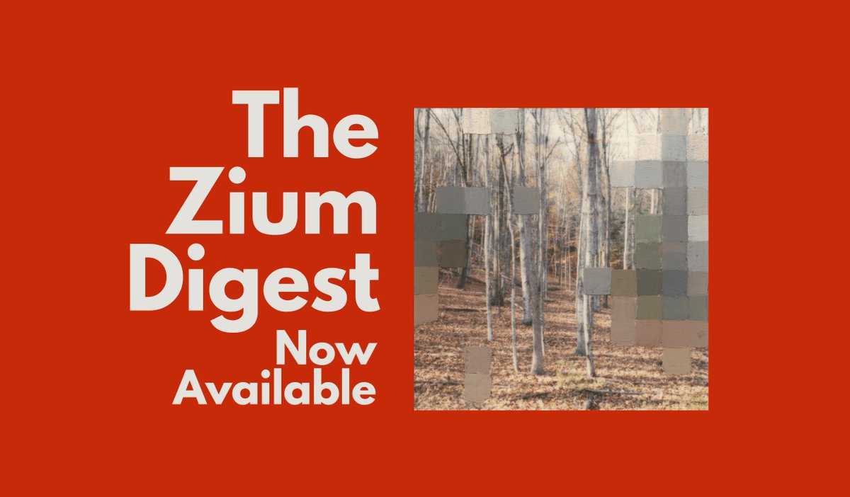 The Zium Digest (Available Now!) tweet media