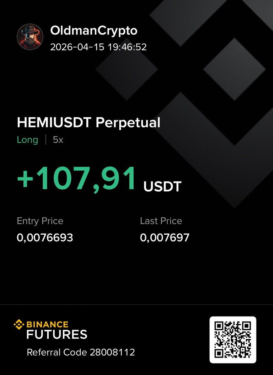 OldMannCrypto's tweet image. open Long #Hemi🤨
