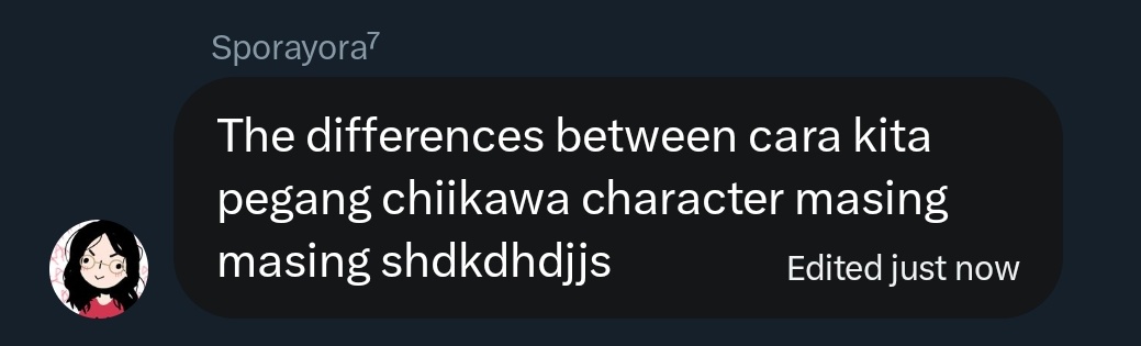 It showed our personality