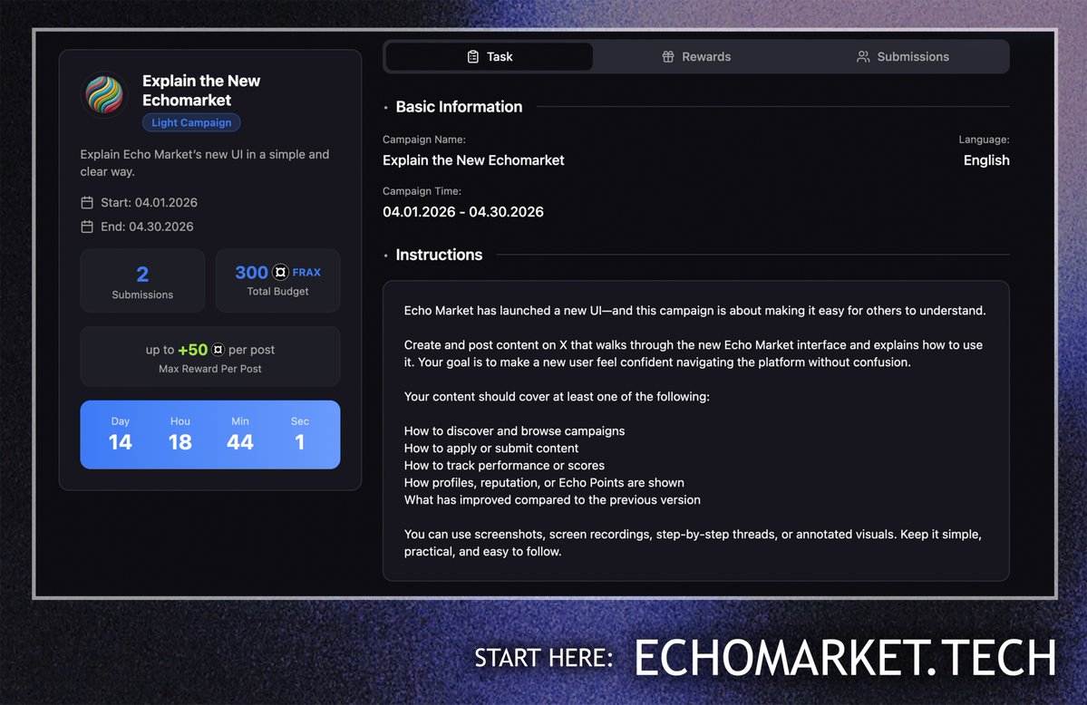 EchoMarket tweet media