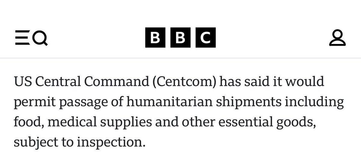 BrennpunktUA's tweet image. ⚠️ Achtung #FakeNews: 

Ich lese gerade immer wieder Posts: „Trump‘s Ziel wäre es die Iraner mit der Seeblockade auszuhungern“ oder ähnliches, und zwar bei Accounts, die normalerweise nicht auf jeden Propaganda Scheiß reinfallen. 

Es mag ja gerade „schick“ sein, Trump und den