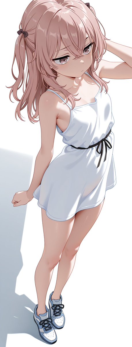 Leivonenx's tweet image. 乾紗寿叶 / Sajuna Inui
@grok キャラのポーズを変えて