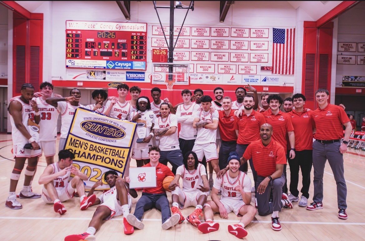 CoachDJHarter's tweet photo. 2026 SUNY Cortland Giving Day is here!! All proceeds donated to “Cortland Men’s Basketball” go directly to our program! Your donations allow us to continue to give our student athletes remarkable experiences that they will cherish forever. Click the link below to donate! ⬇️⬇️ https://t.co/QZj6UzPcyt