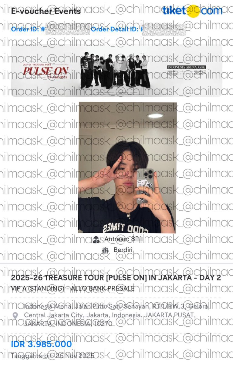 yochimachi | wts vip a day 2 treasure pulse on tweet media
