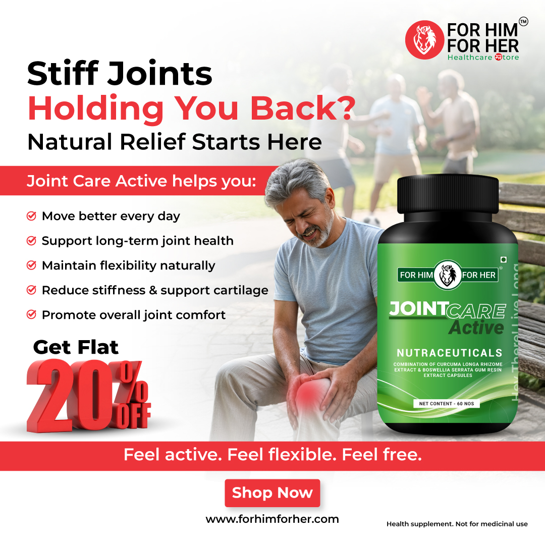 ForHimForHer_'s tweet image. Support your joints naturally and stay active every day with Joint Care Active.
Reduce stiffness, maintain flexibility, and enjoy smoother movement!

Shop Now: forhimforher.com/pages/bone-joi…

#JointCare #MobilitySupport #Flexibility #ActiveLifestyle #JointHealth #DailyJointSupport