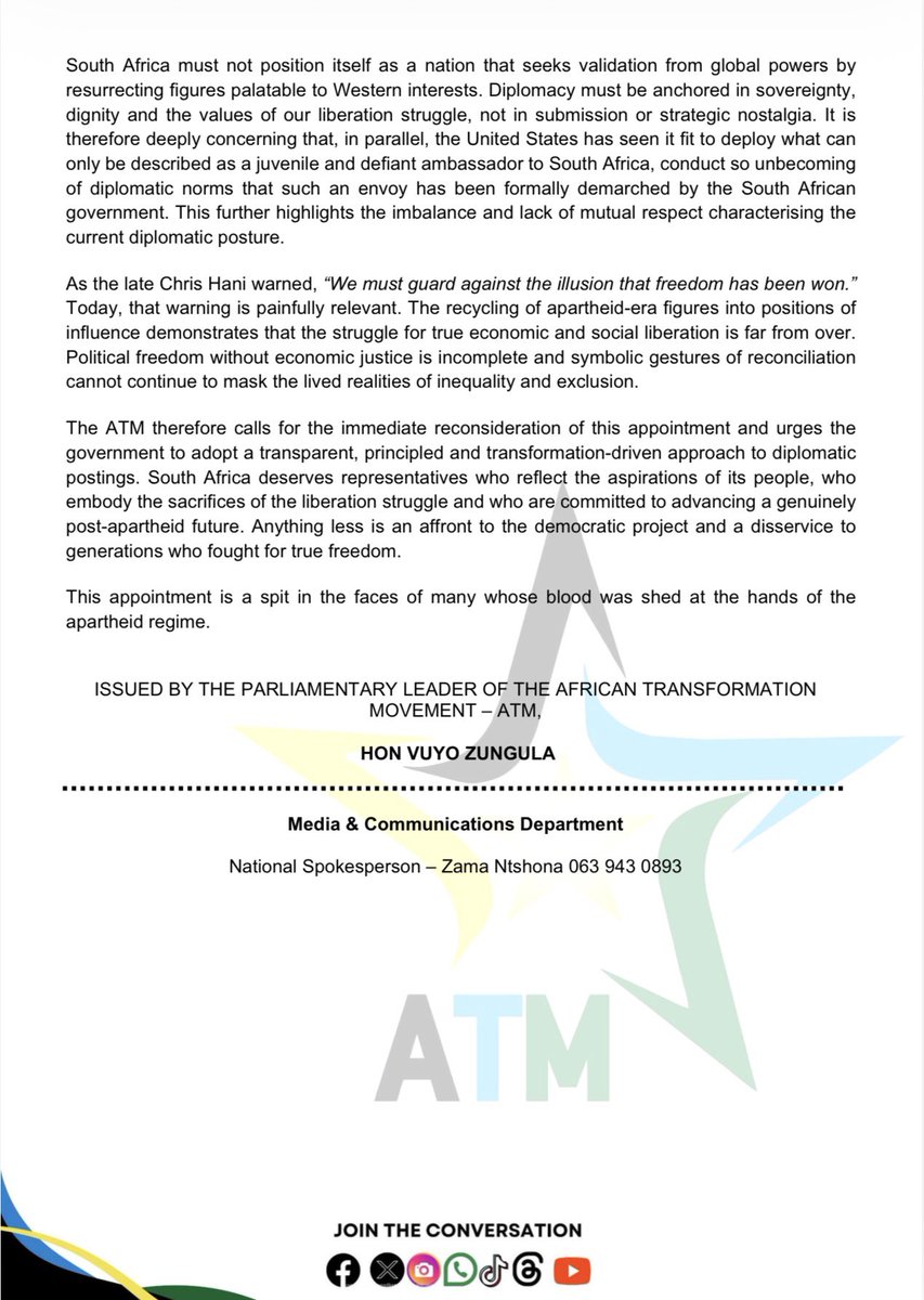 African Transformation Movement tweet media