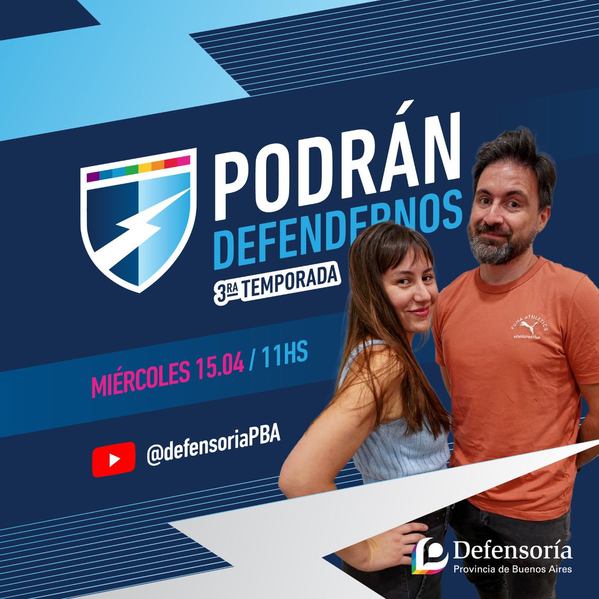 defensoriaPBA's tweet photo. 👉🏻Hoy a las 11hs no te pierdas #PodranDefendernos. *Hablamos de Roblox con Santiago Stura de Faro Digital*
Sumate al streaming de la Defensoría.
📲 Miranos en vivo por nuestras redes sociales @defensoriaPBA
🔗YouTube: https://t.co/DWbj0NC5RL https://t.co/yIEtkaj1hg