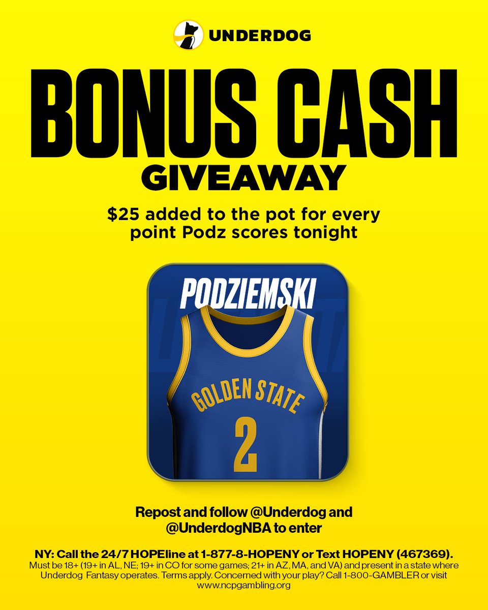 Underdog tweet media