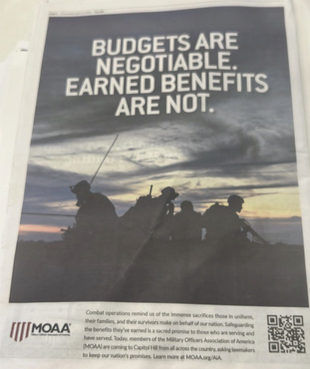 rlhigginsjr's tweet photo. MOAA Advocacy in Action 2026. Let’s go!!! https://t.co/oZYcWjS5pa