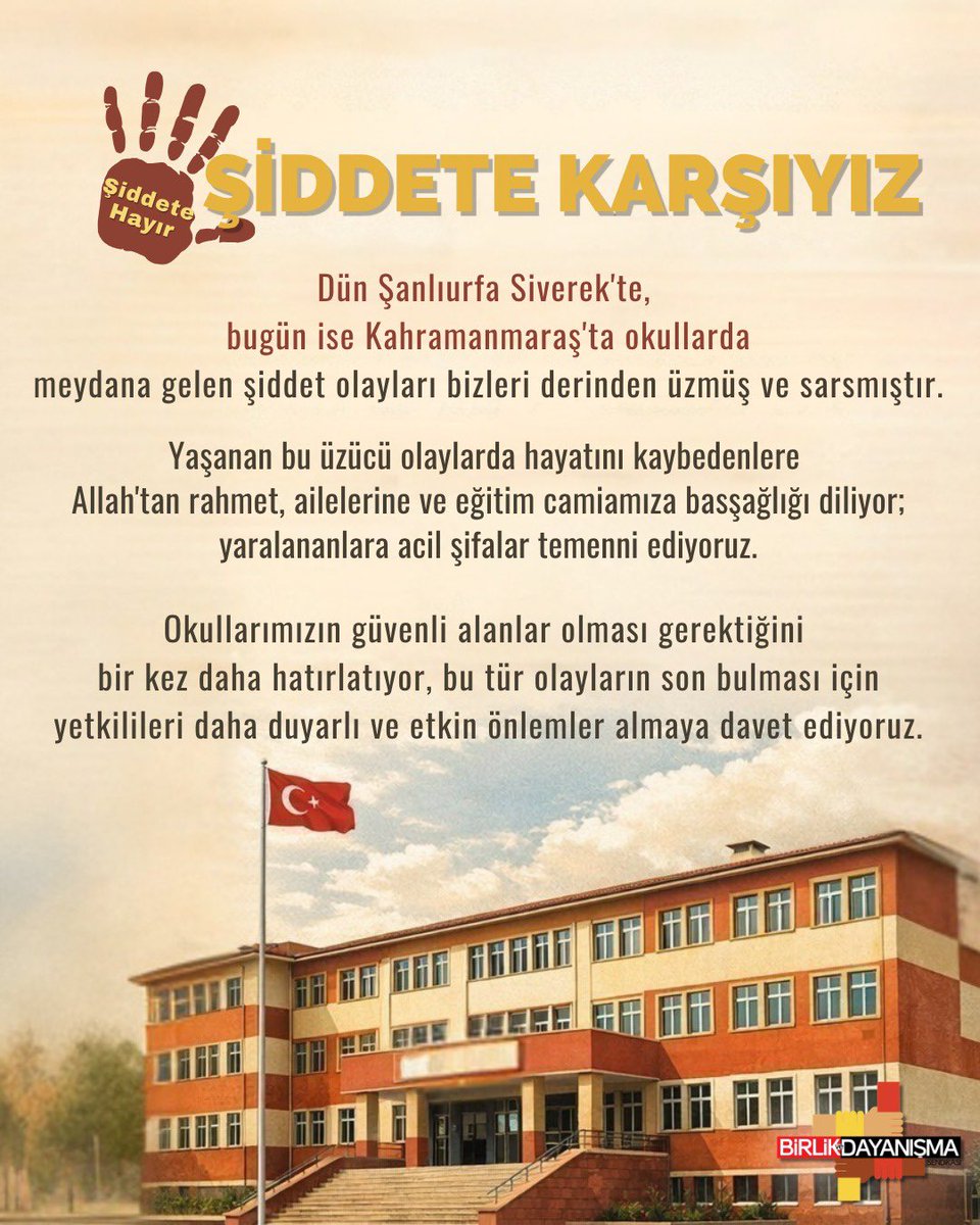 Birlik ve Dayanışma Sendikası tweet media