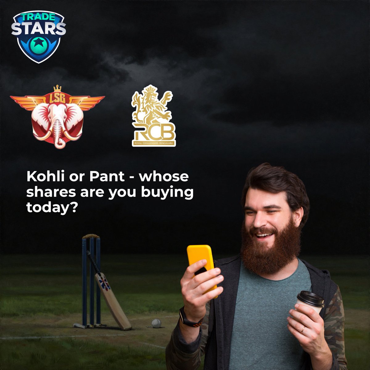 TradeStarsOK's tweet image. 🏏 RCB vs LSG - The battle is ON!

Kohli's on fire 🔥 but Pant won't back down 💪

Whose shares are you buying on TradeStars today?

📈 Buy low. Trade live. Cash out big.

👉 tradestars.app

#IPL2025 #RCBvLSG #Kohli #KLRahul #TradeStars #FantasyCricket #LiveTrading