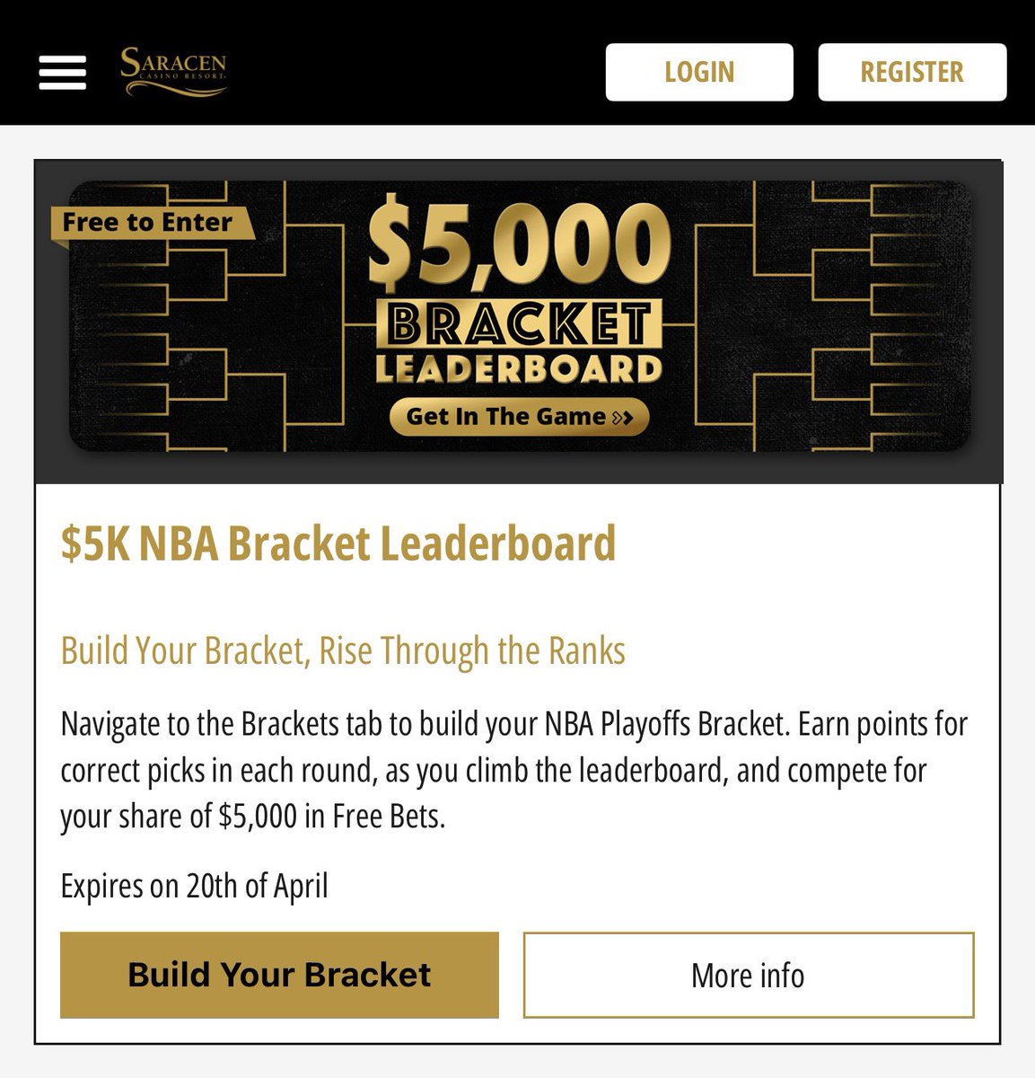 BetSaracen tweet media