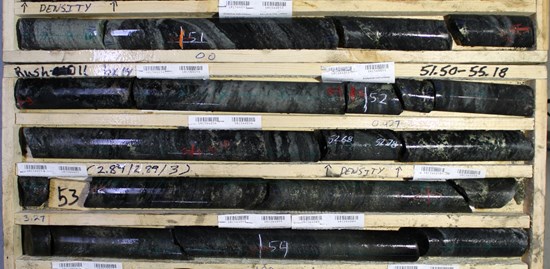 CEOTechnician's tweet photo. Ramp Metals Intersects Mineralization in All Drillholes at Rush

Key Highlights:

🟢All 9 drill holes have intersected VMS style mineralization ranging from disseminated to semi-massive and massive sulphides.

🟢Broad zones of mineralization were encountered in multiple holes including Rush-011, 012, 018, and 019.

🟢New mineralized zone discovered approximately 70m west of known mineralization trend and deeper than previous known mineralization. $RAMP.V @RampMetals