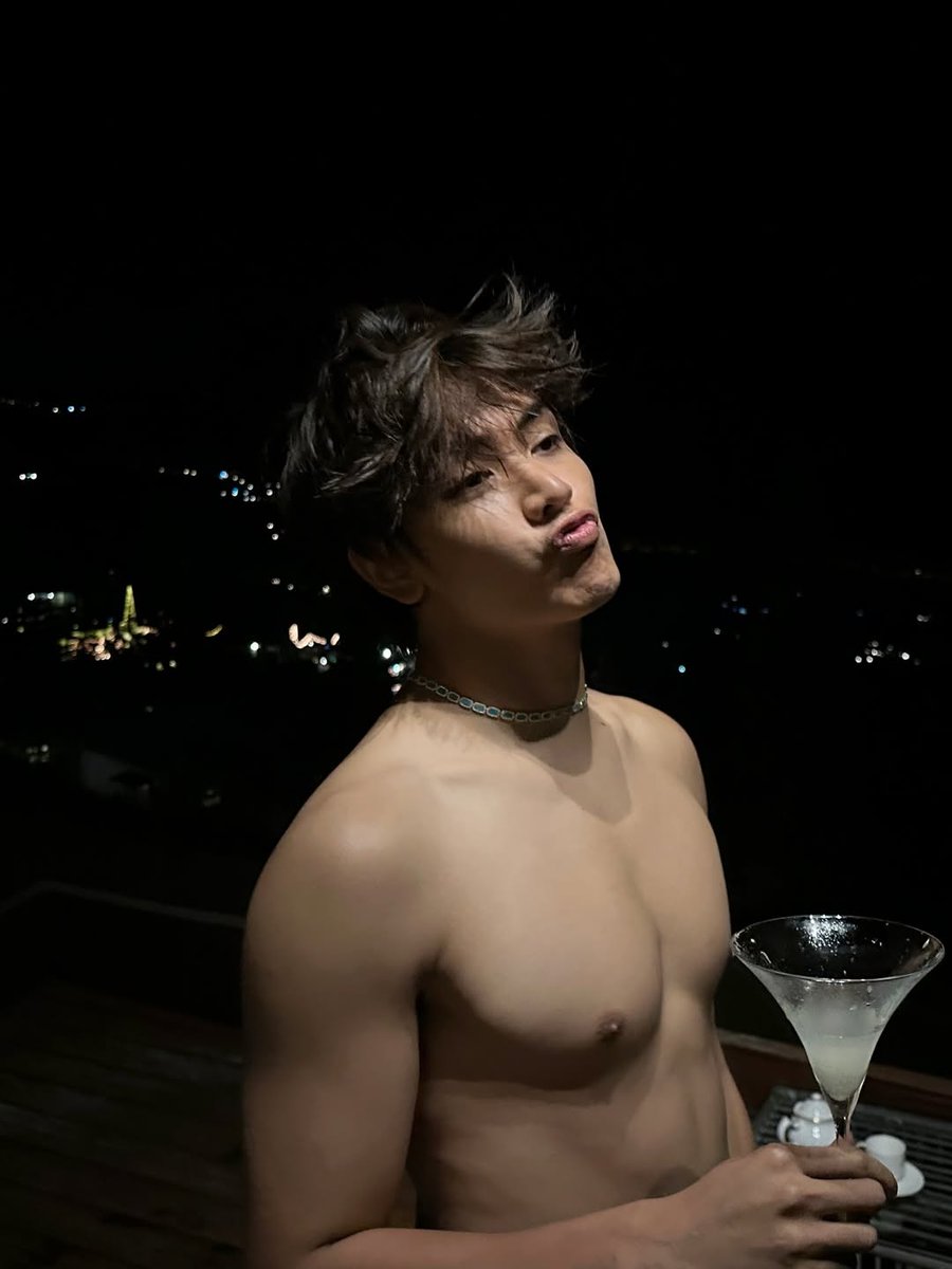 i make the food, he ruins my focus—perfect balance, i guess.