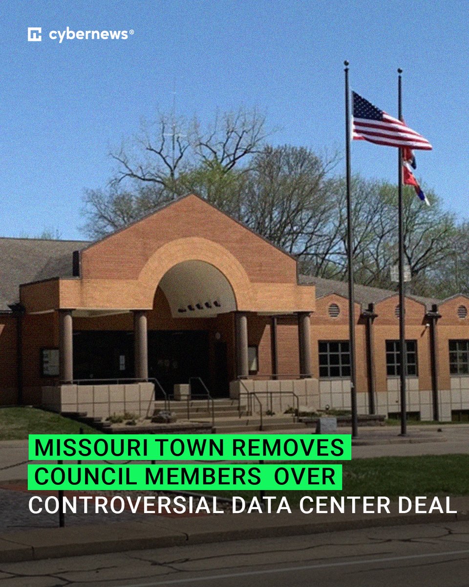 In the small Missouri town of Festus, voters pushed back against a $6B data center by voting out all four incumbent council members, Politico reports.

That same day, voters in Port Washington, Wisconsin, approved a first-of-its-kind referendum to restrict future data center