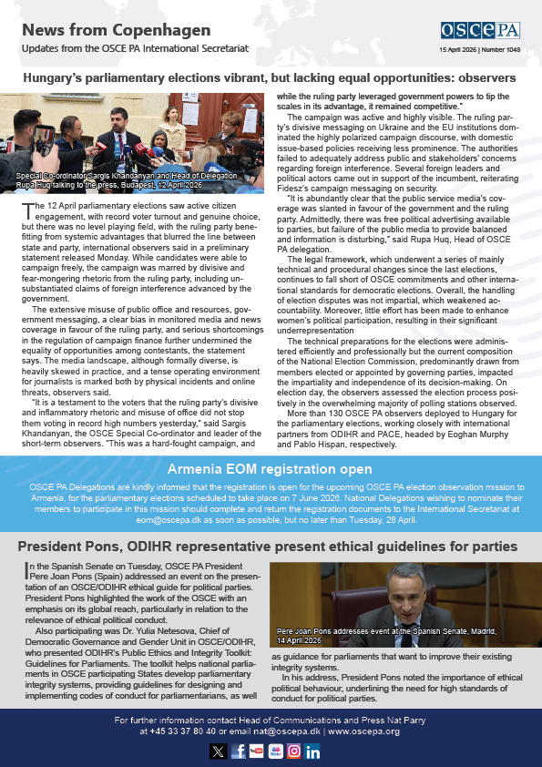 OSCE PA tweet media