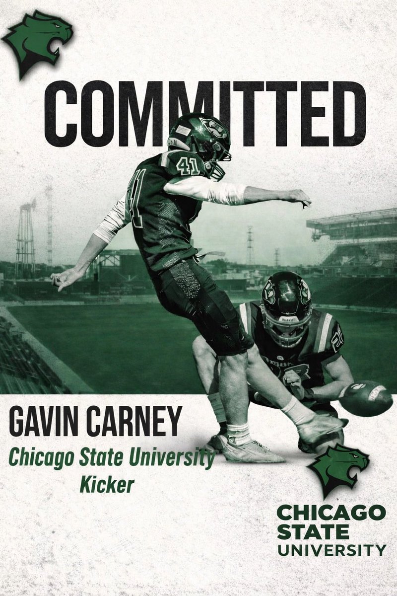 GavinCarney47's tweet image. ⚪️🟢ITS TIME! COMMITTED!⚪️🟢
#Gocougars #CougarPride #CSU 
@BobbyBlizzard_ @BobbyRome @CoachJack1911 @coach_KB90 @CoachLGibson @CoachLA73 @Coach_Harp412 @HudginsIii @HKA_Tanalski @Briggs_bourg @Coach_MThompson @Hunterh24 @ThePuntFactory @GP_Recruiting @Chris_Sailer