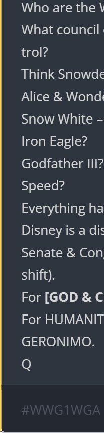 ScottMangum9's tweet image. #Geronimo !! 

#GodWins #NCSWIC Nothing. #WWG1WGA 

#EnjoyTheShoQw