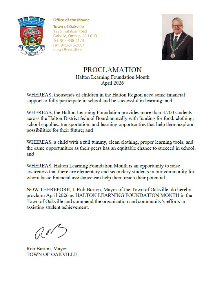 Halton Learning Foundation tweet media