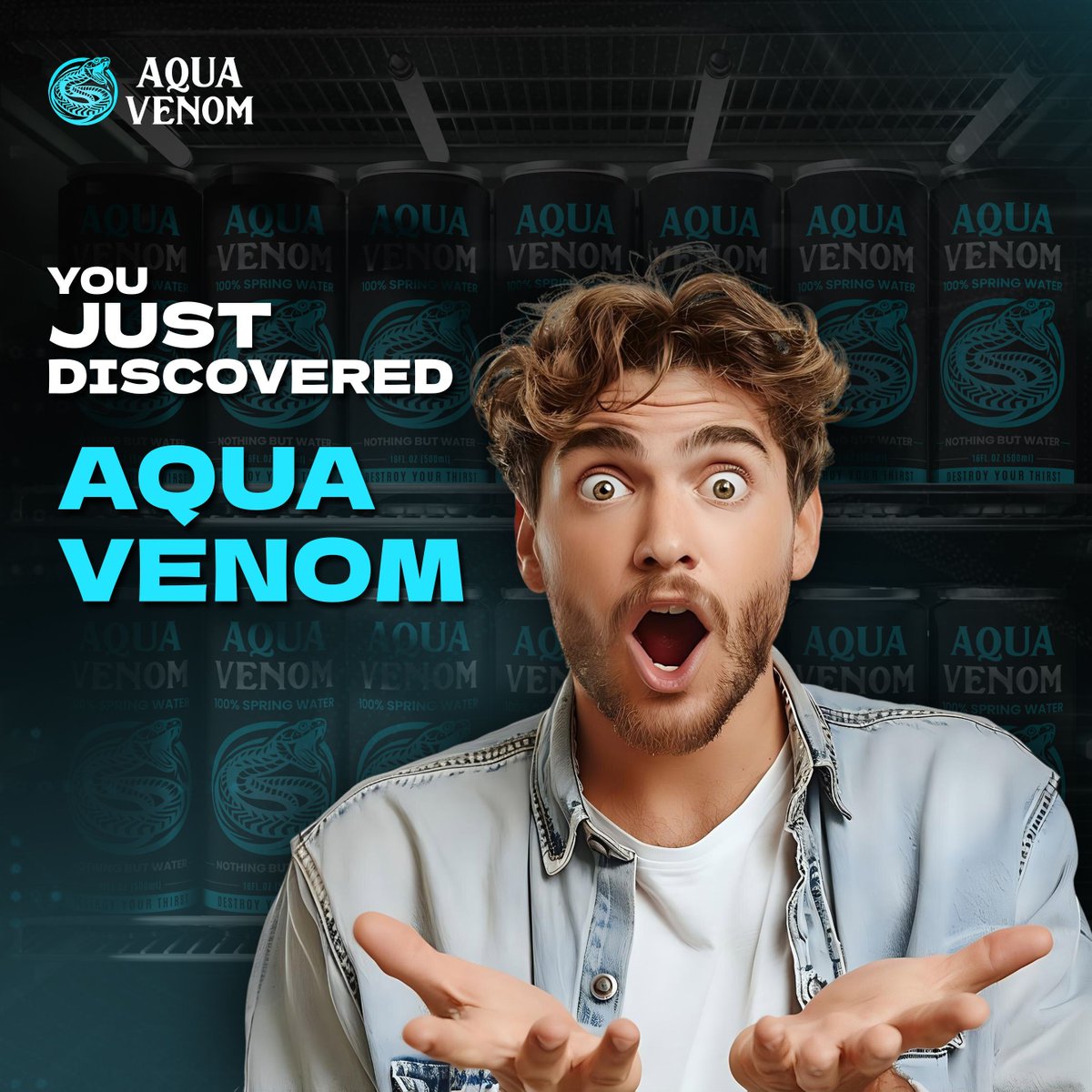 DrinkAquaVenom's tweet image. Your hydration standards just changed forever.

Tag a friend who should also discover Aqua Venom. 

#AquaVenom #HydrationUpgrade #DrinkDifferent #NextLevelHydration #POVMoment