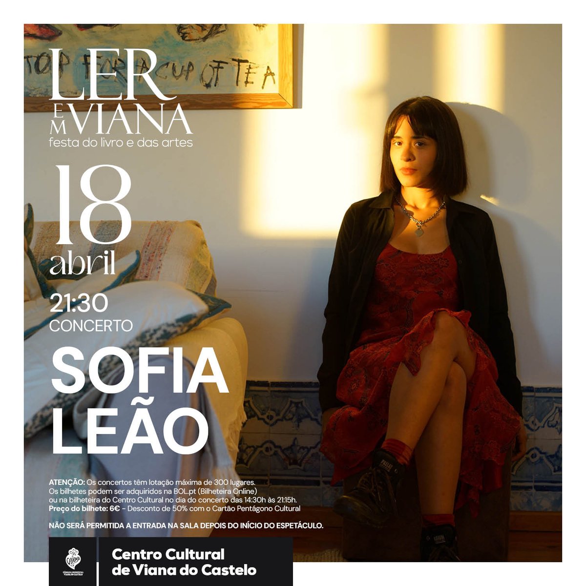 Concerto de Sofia Leão integrado no LER EM VIANA é já no próximo sábado!
facebook.com/photo/?fbid=14…