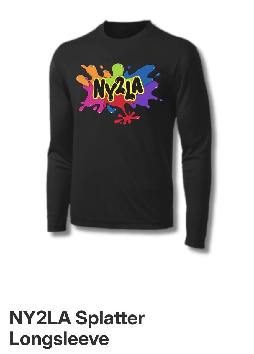 ny2lasports's tweet photo. The @ny2laclothing store has all the latest #NY2LA merch online 🔥

Long Sleeve Graffiti, Splatter, Smile, and Grinch T-shirts and more! 

Shop Now at https://t.co/dEqjJAEo1R https://t.co/CYwMUittZn