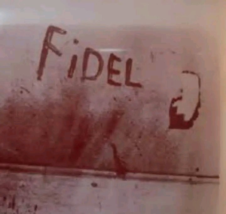 inversiondpsltu's tweet photo. Hace hoy 6️⃣5️⃣ años, en la madrugada del 15 de abril de 1961, bombarderos B-26 pintados con emblemas de la fuerza aérea cubana descargaron su metralla matando a siete personas. El miliciano Eduardo García Delgado, quien antes de morir escribió con su sangre el nombre de Fidel. https://t.co/M6rGuEBh0s