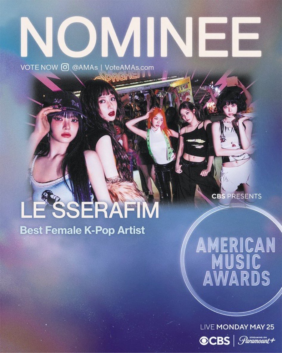 FearnotVoting's tweet photo. [🔔] Reminder to vote for AMAs

🚨 Votes for #LE_SSERAFIM  been reset remember to vote for Best Female K-Pop Artist at AMAs. 

🗳️ INSTAGRAM
🔗 : https://t.co/pasnI0IF9b
(1 comment = 1 vote | Account must be public to count) 

🗳️ WEBSITE
🔗 : https://t.co/yf9uv7PmRa https://t.co/7xUqPuXbJu