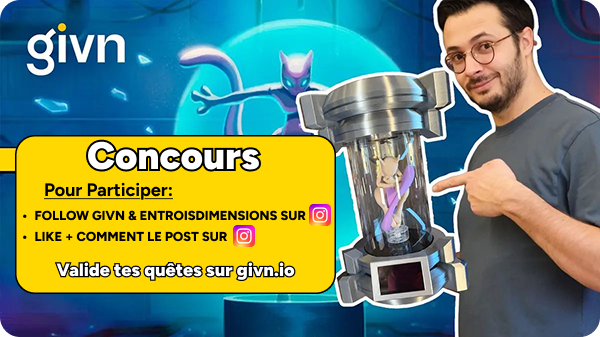 givn_io's tweet photo. CONCOURS 🎁

Tente de gagner un incubateur Mewtwo, avec Givn la plateforme française qui réunit tous tes concours, et notre partenaire Entroisdimensions !

Pour participer (et valider sur Givn):
👉Follow Givn et Entroisdimensions
👉Like + commente ton pokémon préféré

- Tirage au sort le 24 Avril 2026 sur Givn
- On a aussi Crimson Desert et 10 tomes de Jujutsu Kaisen en giveaway en cours  
- DM si besoin d’aide pour valider la participation sur notre site web
👇Regarde notre premier commentaire