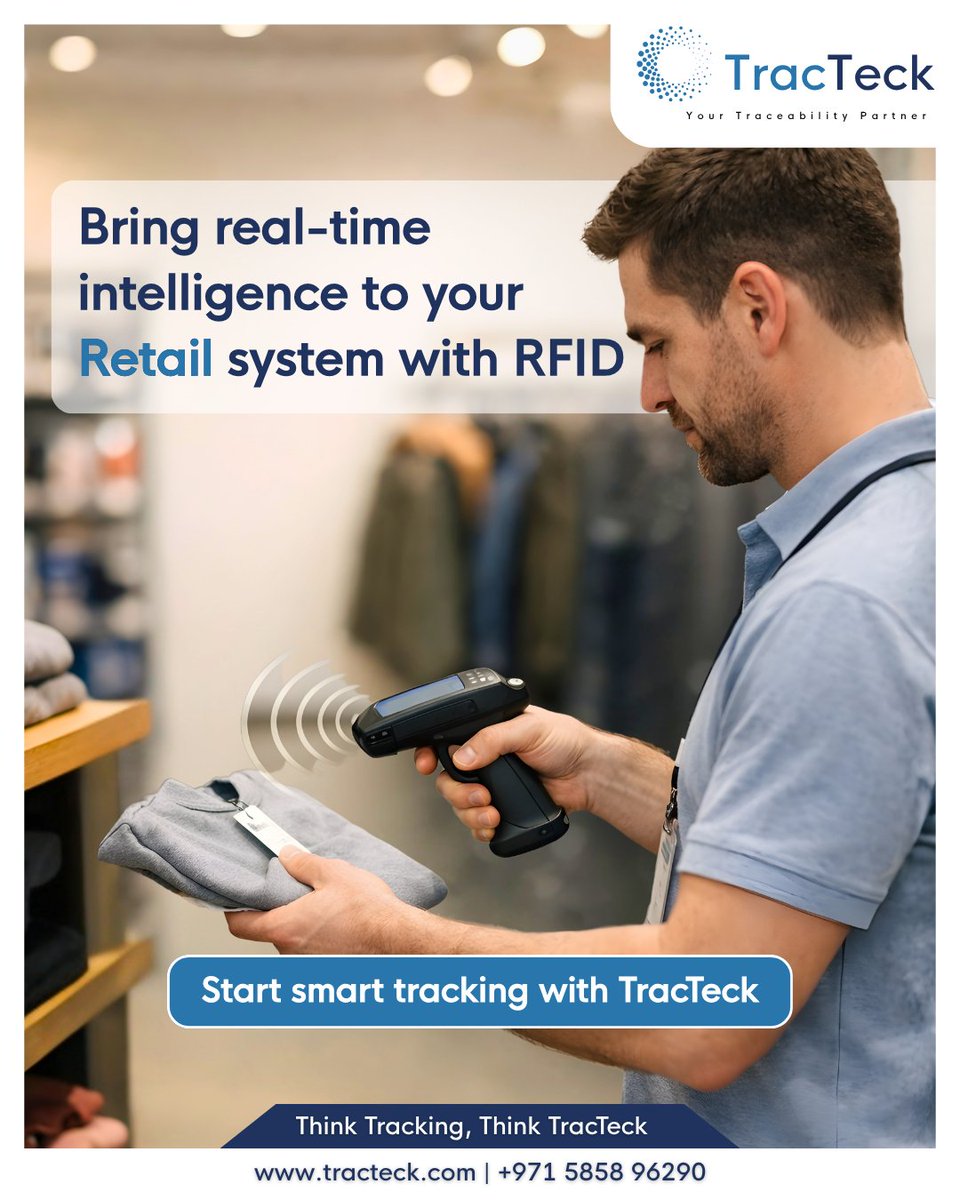 TracTeck_Hub's tweet image. In retail, visibility is everything.
Talk to our experts today: tracteck.com/book-a-demo/

#RetailTech #InventoryManagement #SmartRetail #RFID #SupplyChainVisibility #RetailTracking #Retail #DigitalTransformation #RetailSolutions #TracTeck