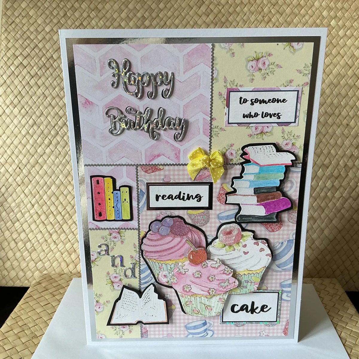cardsallacarta's tweet image. A pastel confection for a book lover 📚
Someone who loves Reading and Cake Card, Birthday Book lover g by AllaCartaCards 
 etsy.me/4pz0OdS 

#bizhour #etsyshop #handmadeinuk #reading #sweettreats