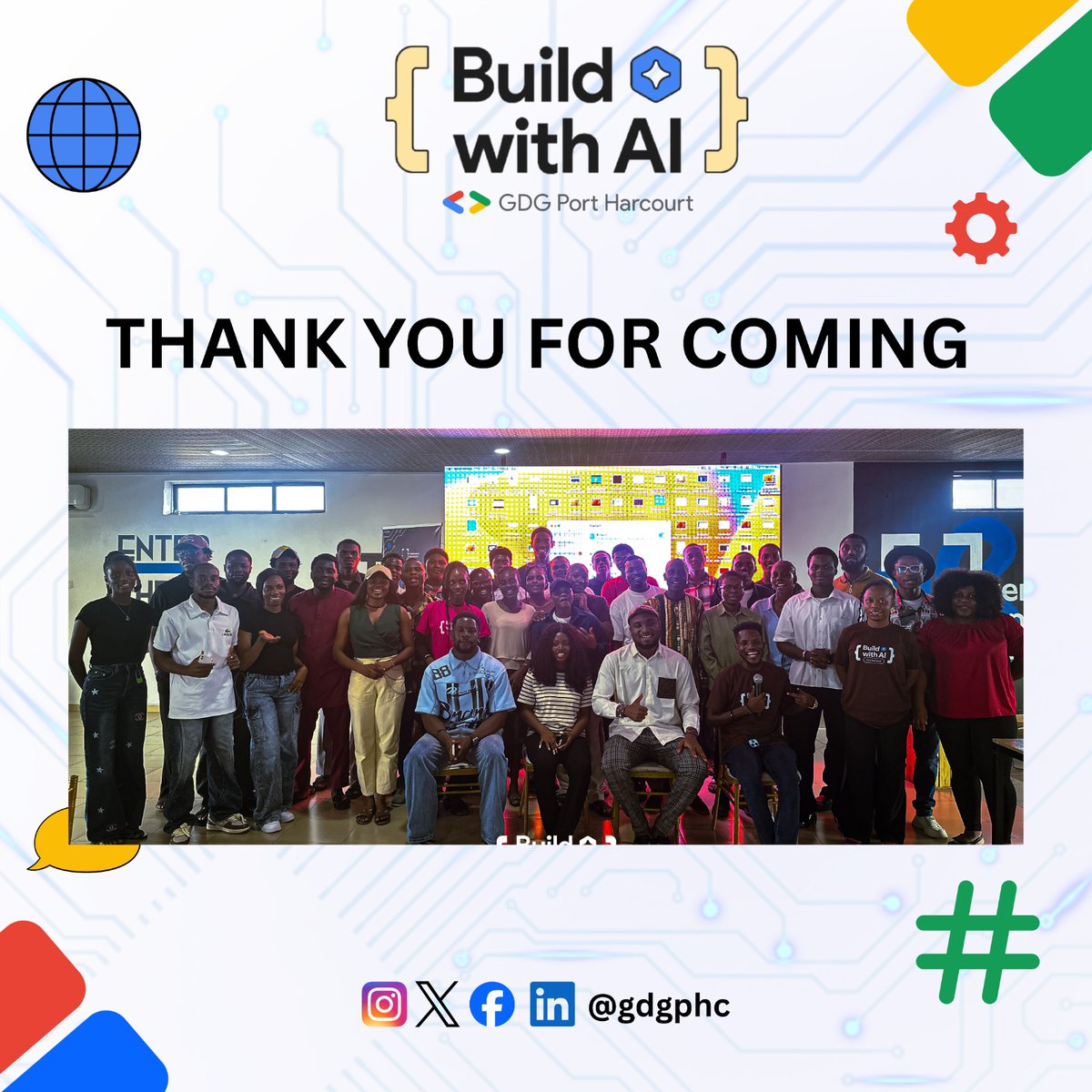 GDG Port Harcourt|| Devfest Port Harcourt 2024 tweet media