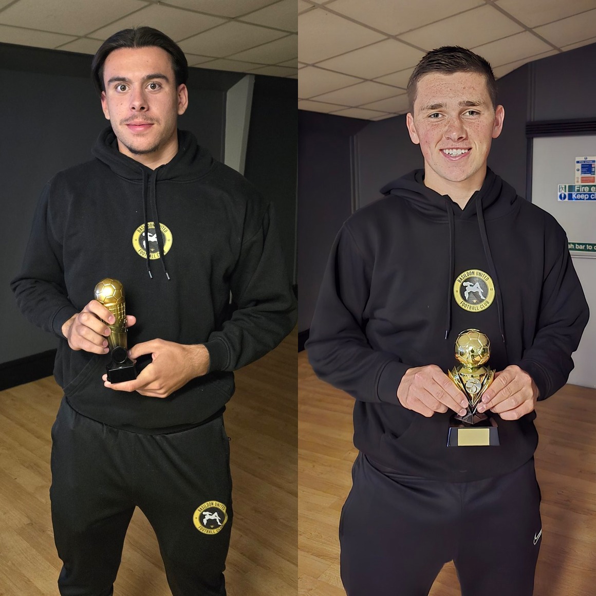 SUFCRootsHall's tweet photo. 🎖️ @SUFCYouth's Nikolay Zlatev and Mitchell Ward were both honoured by @BasUtdFC for their efforts on dual registration with the Bees in 2025/26.

Read more 🗞️