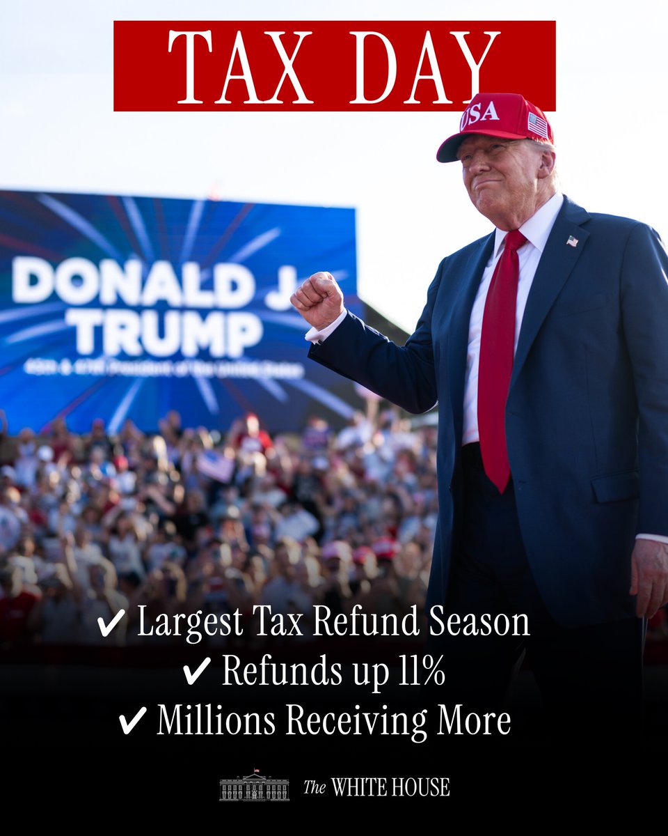 The White House tweet media