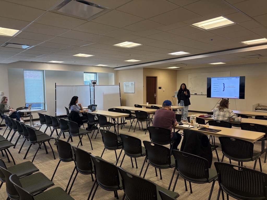sba_minnesota's tweet photo. The SBA Minnesota District Office was proud to partner with the WWBIC Veterans Business Outreach Center for two Boots to Business Reboot trainings on April 7 in Duluth and April 10 in Rochester, MN.

#SBA #Minnesota #BootsToBusiness #Veterans #Entrepreneurship #SmallBusiness https://t.co/8BMuyoswm6