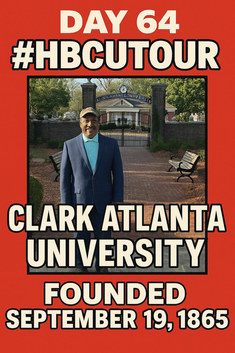 fleejack's tweet image. Day 64 #HBCUtour Clark Atlanta University  @CAU Founded September 19, 1865 #HBCU #hbcus #education #jobs #careers #hbculeadership #Brandawareness #Branding #Communication #NewBookRelease #EducationMatters #careeroutcomes #socialmobilityindex
barnesandnoble.com/w/the-hbcu-tou…