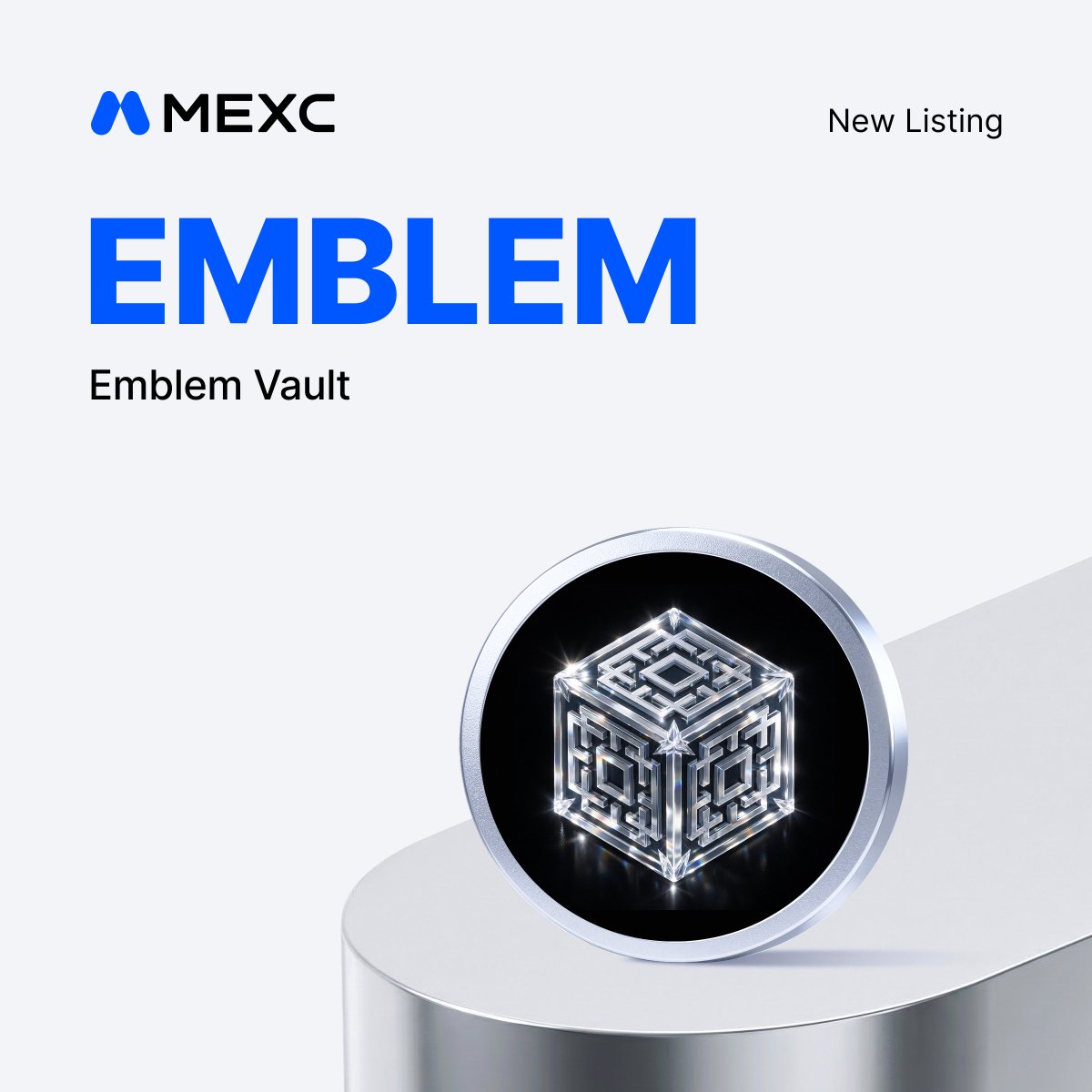 Alpha_MEXC's tweet image. New Listing with Earn Features: Extra Futures Bonuses Up for Grabs!

‣ $EMBLEM @EmblemVault
‣ Deposit: Opened
‣ EMBLEM/USDT Trading in Innovation Zone: Apr 16, 2026, 15:00 (UTC)
‣ Withdrawal: Apr 17, 2026, 15:00 (UTC)

Exclusive futures bonuses on signup