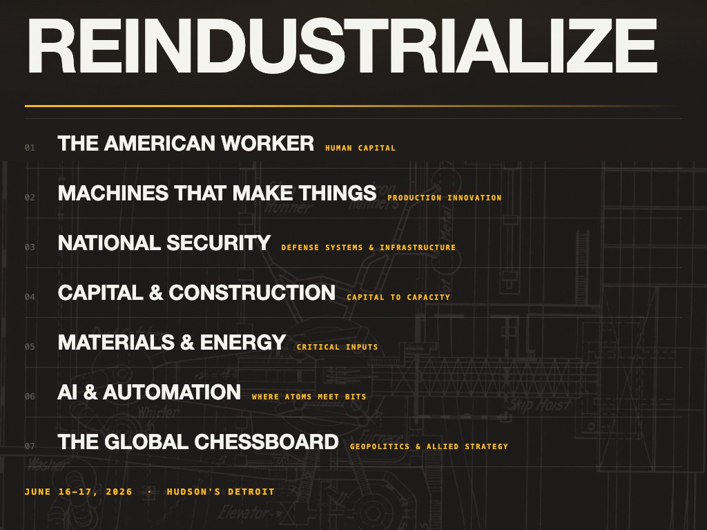 REINDUSTRIALIZE SUMMIT tweet media