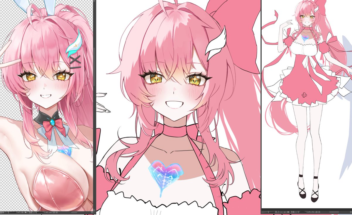 asasa1003's tweet photo. WIP~Aemeath🌸 https://t.co/q2SLiXpufa