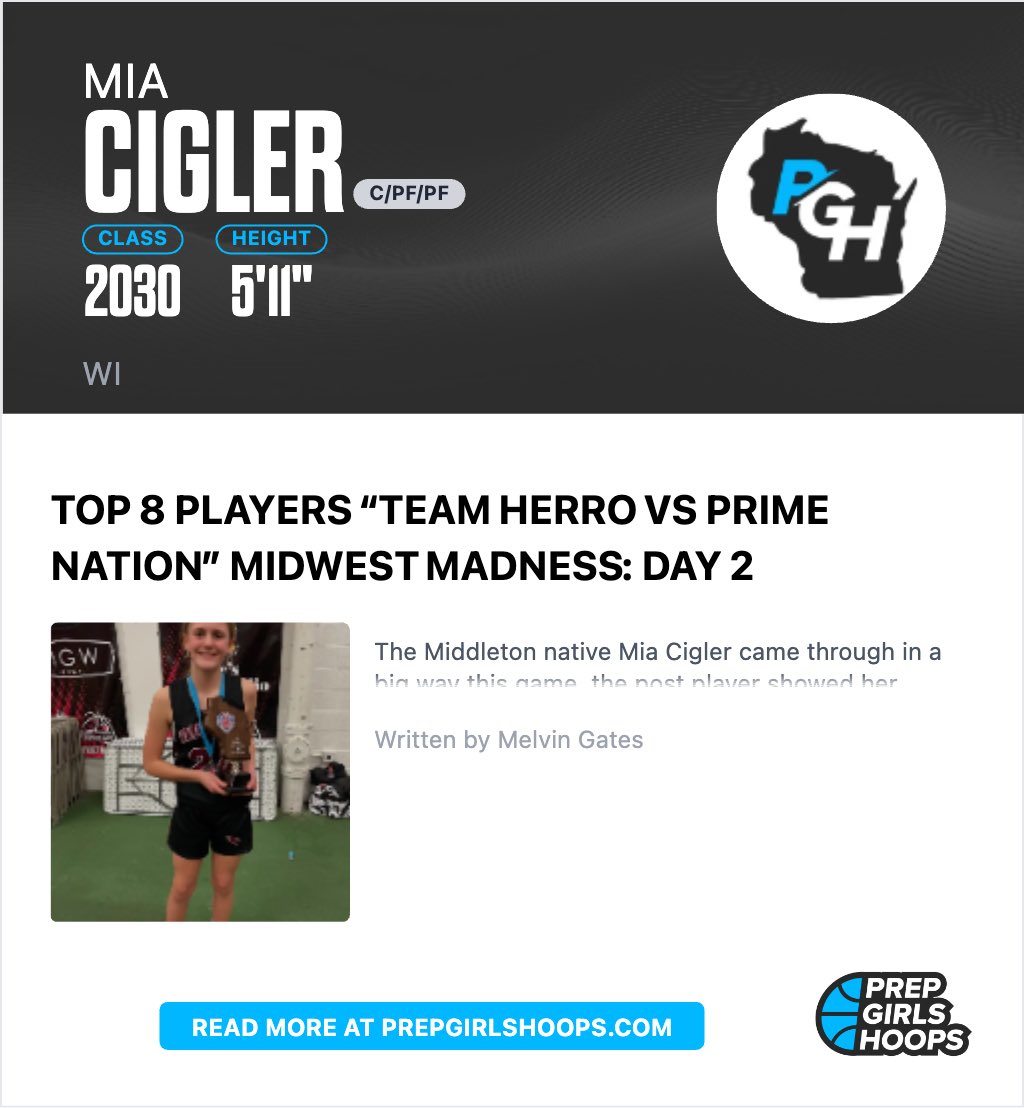 Mia Cigler tweet media