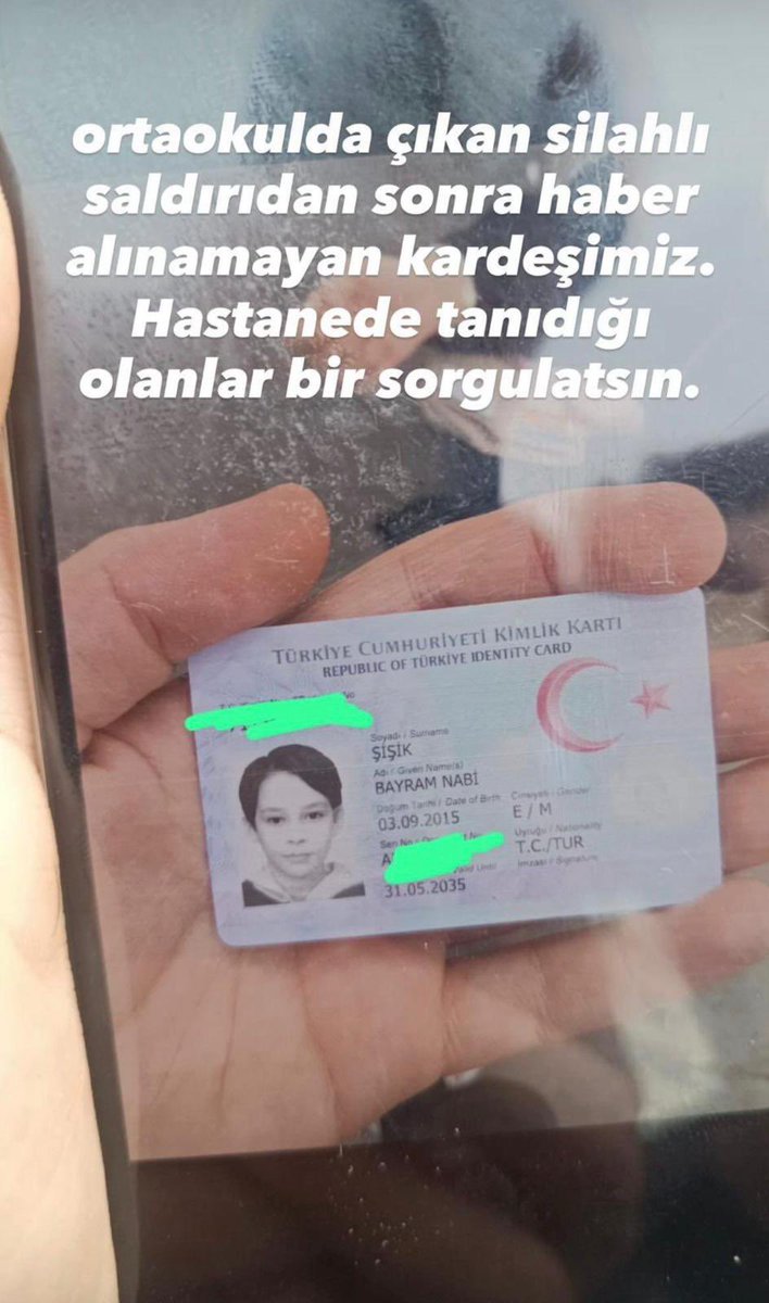 kadnezya's tweet image. Kahramanmaraşta çıkan s.ilahlı saldırı sonucu kaybolan çocuklar :
Yusuf Tarık Gul
Zeynep Kılıç
Bayram Nabi
Kerem Güngör