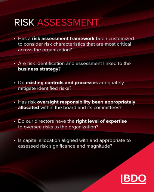 Getty313's tweet photo. Risks facing an organization and strategies that align with goals and objectives should be a dedicated part of every board meeting agenda. @BDO_USA shares the questions boards should be asking management: https://t.co/DdWlhH5FVu https://t.co/VJq7iEVLmJ