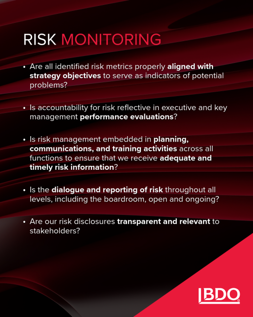 Getty313's tweet photo. Risks facing an organization and strategies that align with goals and objectives should be a dedicated part of every board meeting agenda. @BDO_USA shares the questions boards should be asking management: https://t.co/DdWlhH5FVu https://t.co/VJq7iEVLmJ