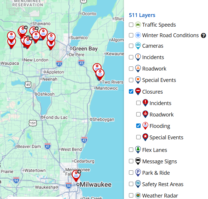 Wisconsin DOT tweet media