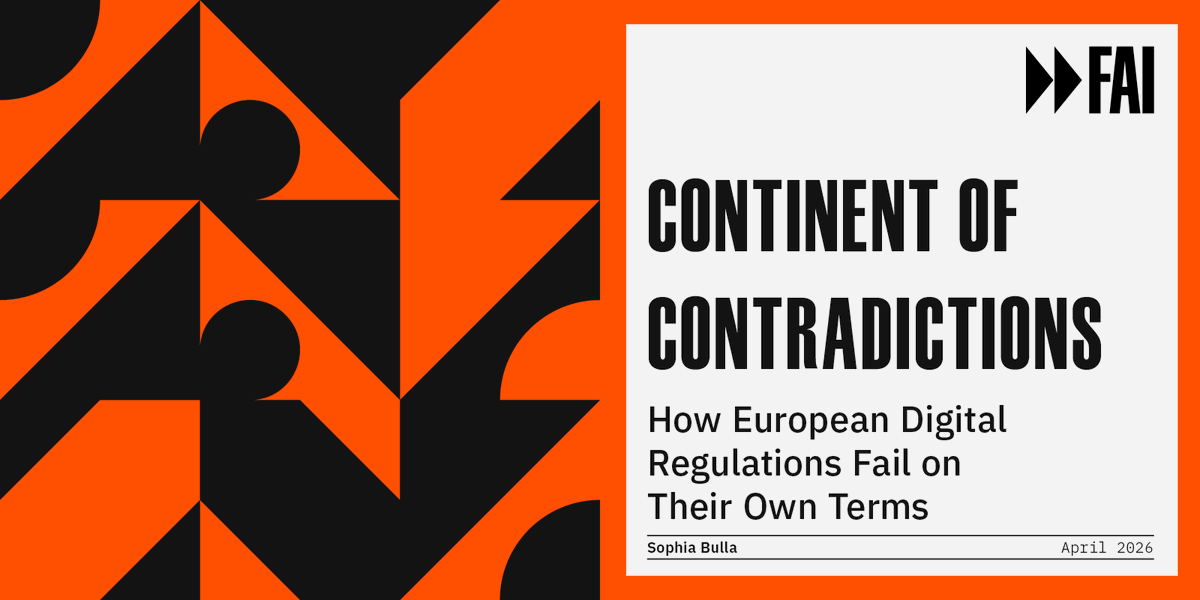 sophiabulla1's tweet photo. Today I published a white paper on how Europe's approach to tech regulation falls short of its own goals...and why it was sort of destined to given its overly ambitious goals. https://t.co/miq9bLwk58