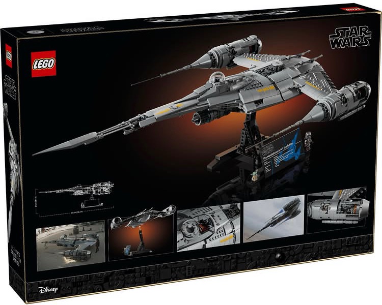 BlogsBrick's tweet image. Lego Star Wars:  UCS The Mandalorian’s N-1 Starfighter officially revealed! 

1809 Pieces / $249.99 / £229.99 / 1st May 2026

#Lego #Legonews #Legoleaks #StarWars #LegoStarWars