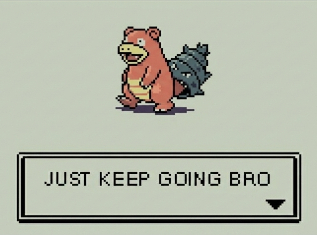 Bro Im Slow tweet media