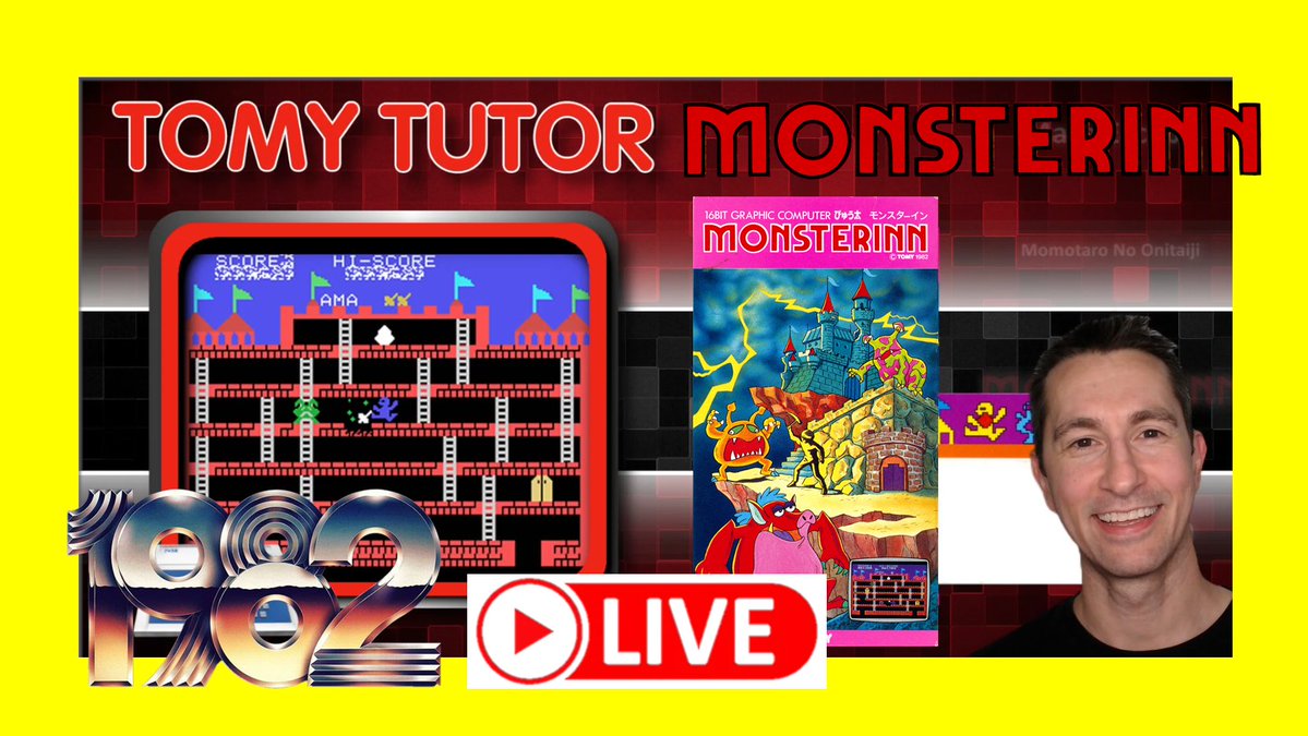chrono_retro's tweet image. LIVE Tuesday Night!
Monster Inn (Tomy Tutor ぴゅう太) - Chronologically Gaming is LIVE! #retro #videogames #computergames
youtube.com/live/9VEyoCZu_…