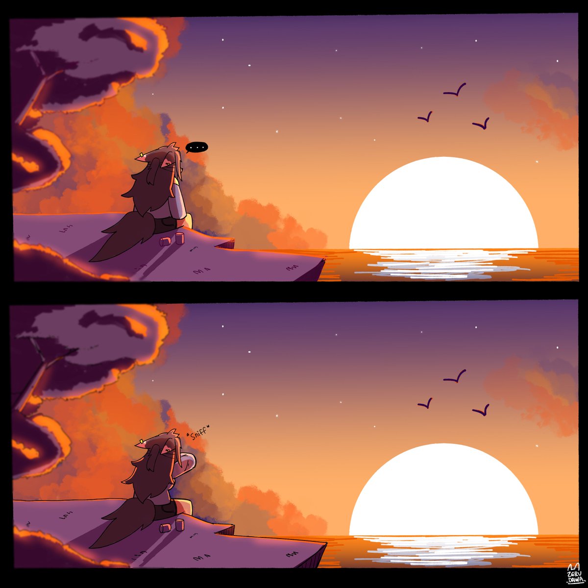 Zeru is stressmaxxing🍕 tweet media